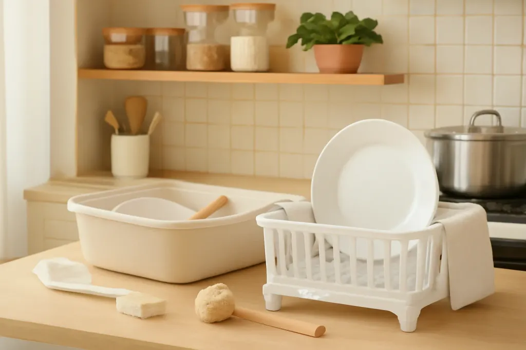 A second photo showing a related step or detail for batch cooking equipment checklist
