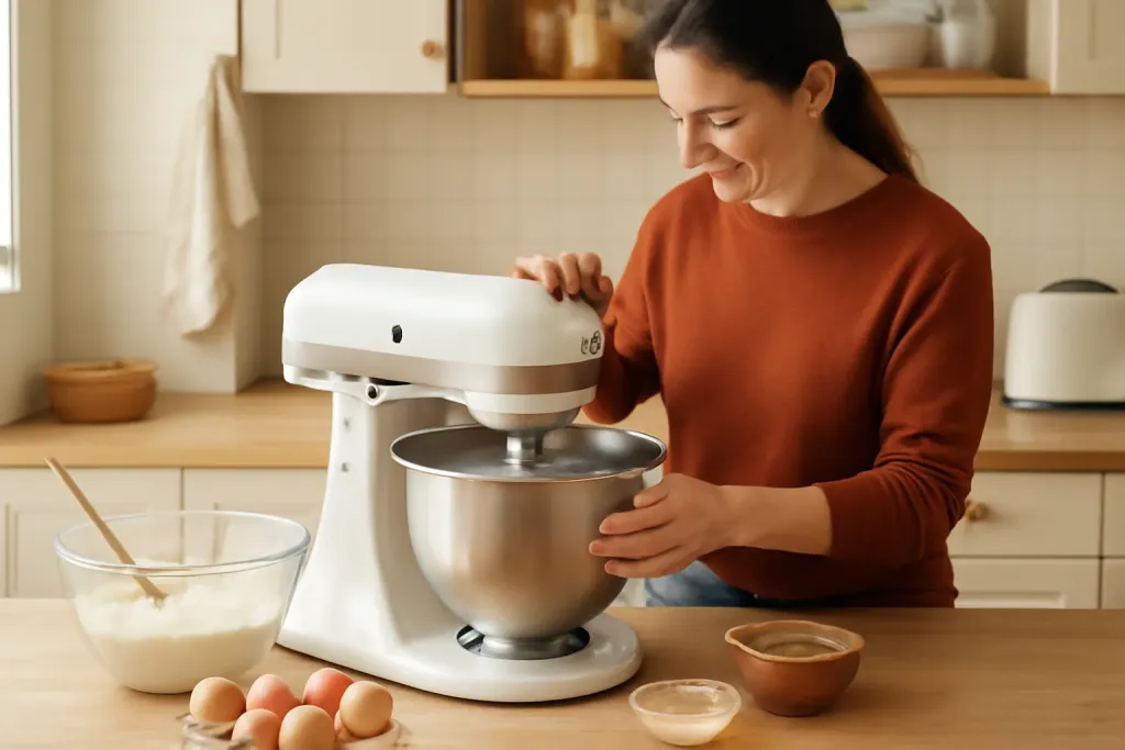 A second photo showing a related step or detail for best size stand mixer for family baking