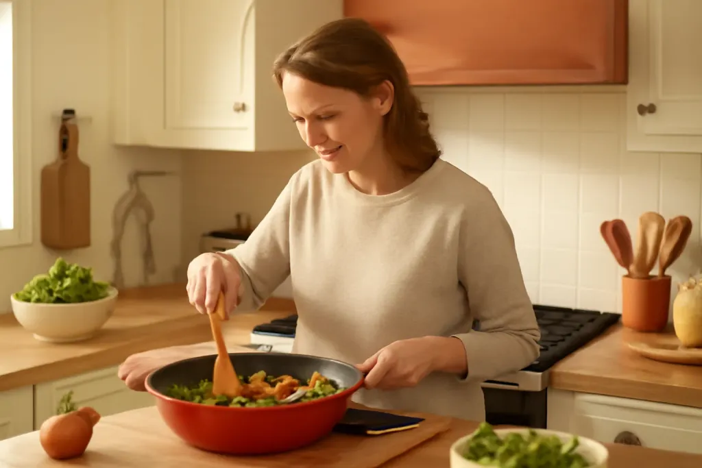 A second photo showing a related step or detail for ceramic cookware pros and cons