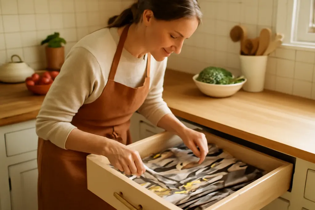 A second photo showing a related step or detail for organize kitchen gadgets small drawer