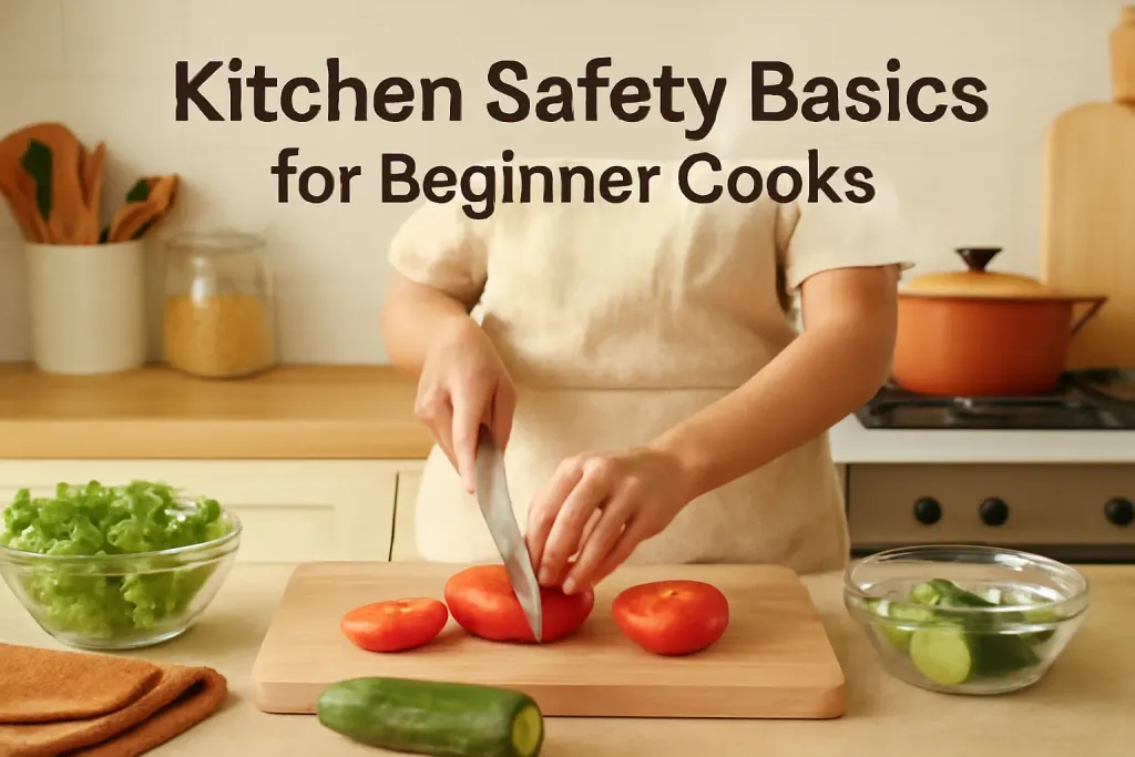 Photo illustrating kitchen safety basics for beginners